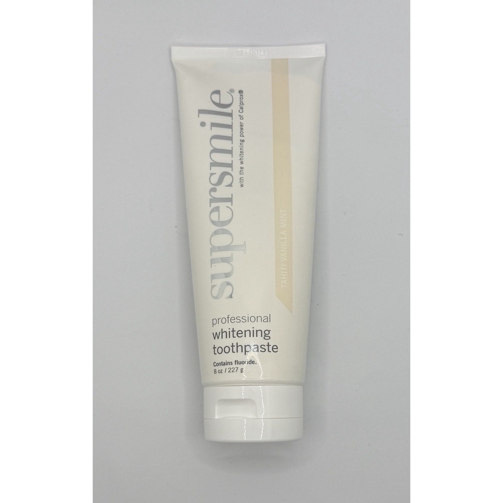Supersmile Professional Whitening Toothpaste Tahiti Vanilla Mint 8 oz SEALED